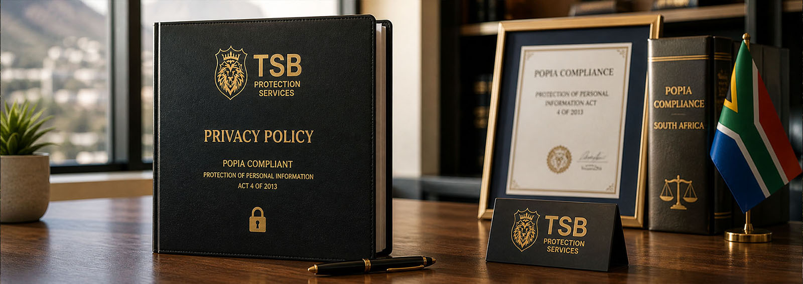 TSB Protection Services Privacy Policy - Your privacy matters. POPIA compliant data protection for your personal information