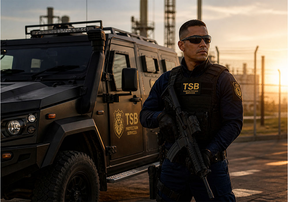 TSB Protection Services armed response and tactical protection team