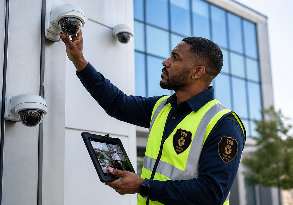 TSB Protection Services electronic security and surveillance systems installation