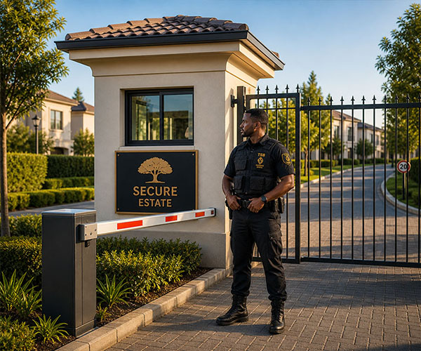 Various industries served by TSB Protection Services physical security including corporate, retail, residential, and industrial