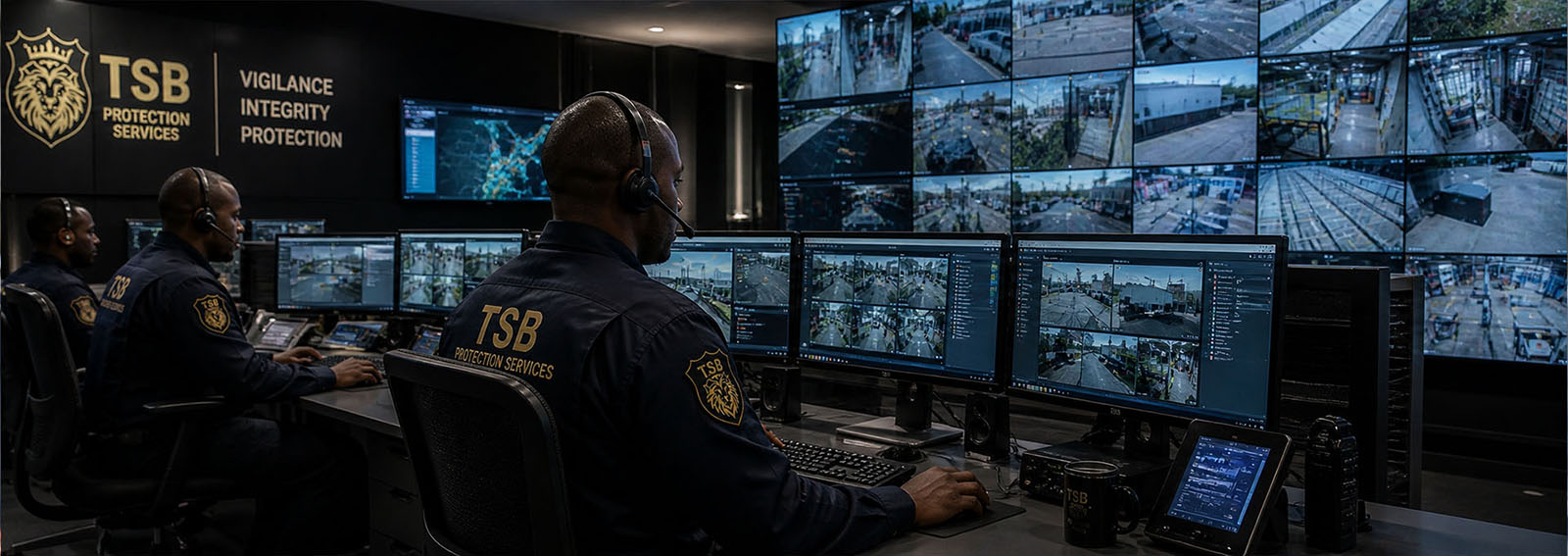 TSB Protection Services professional security services - disciplined, compliant security solutions across South Africa